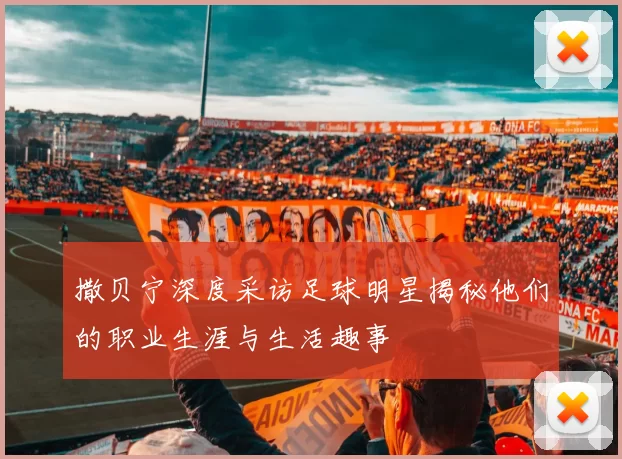 撒贝宁深度采访足球明星揭秘他们的职业生涯与生活趣事